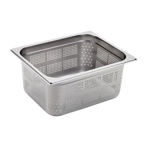 Bac Gastro Inox Perfor Gn Profondeur Mm Vogue Cdiscount