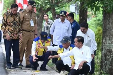 27 Ruas Jalan Di Sulawesi Selatan Diresmikan Oleh Presiden Joko Widodo