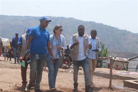 Visite De Natasha Nadazdin Directrice Adjointe Chargée Des Opérations