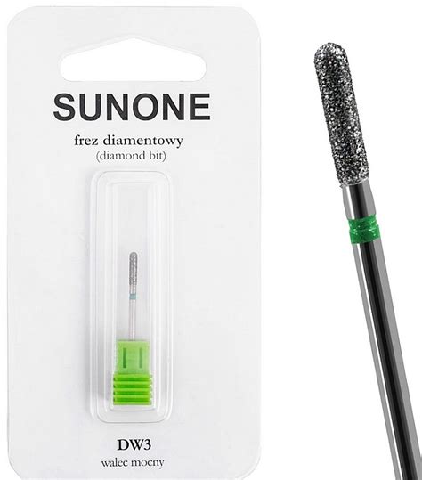 Sunone Diamond Nail Drill Frez Diamentowy Dw Cylinder Zaokr Glony