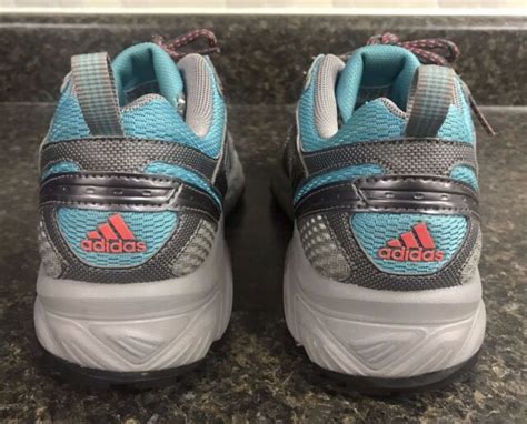 Adidas Adiprene Running Shoes Womens 7 Us Mesh Silver Teal Peach Pyv