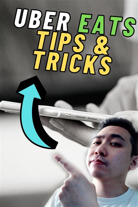 A Man Pointing At An Arrow With The Words Under Eats Tips And Tricks