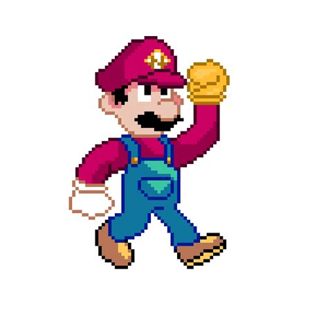 Pixilart Mario Beat Em Up Jump By Anameraucana