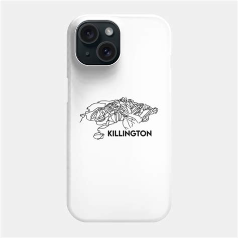 Killington Vt Trail Map Killington Ski Resort Trails Iphone Case