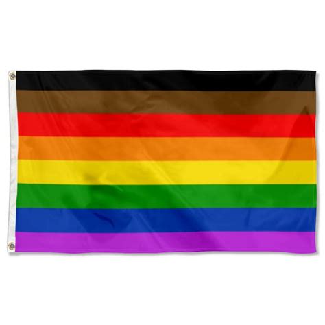 People of Color Rainbow Pride Flag Banner