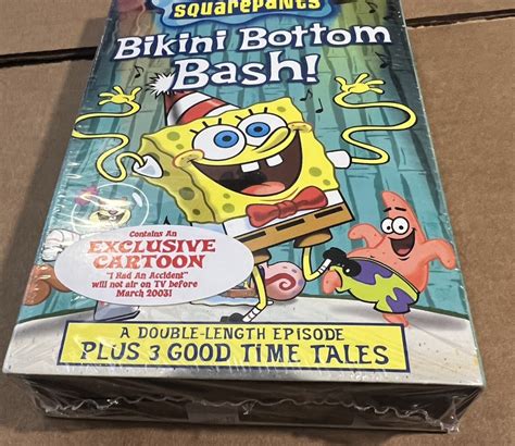 SpongeBob SquarePants Bikini Bottom Bash Episodes VHS Tape EBay
