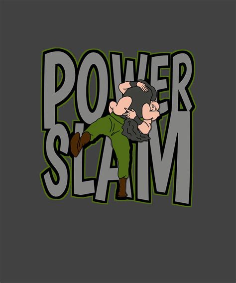 Power Slam T Humor Painting By Tiffany Rogers Fine Art America