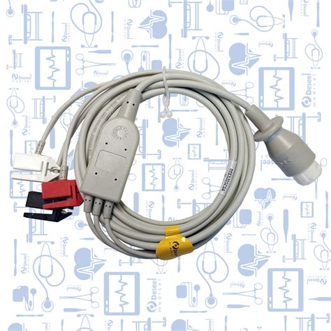 Cable Ecg Completo Aha Deriv Pinza Deseel Medical