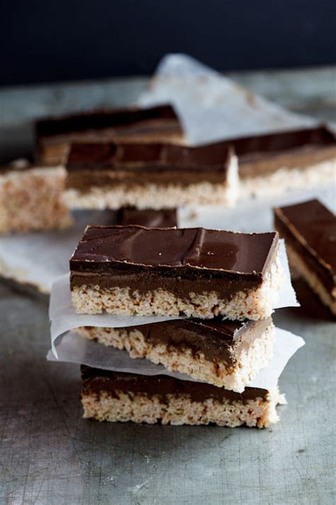 Peanut Butter Chocolate Rice Krispie Bars Simply Delicious