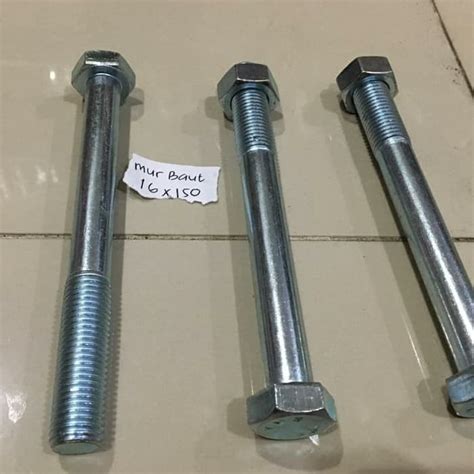 Jual Mur Baut X Bmp M X Galvanish Bmp M X Murah