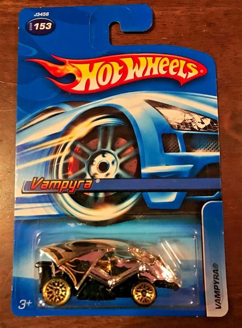 Hot Wheels Vampyra 153 HW 06 Series Silver Chrome VHTF EBay