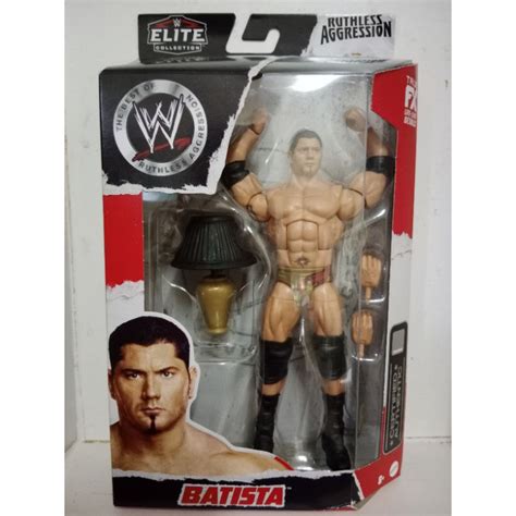 Mattel Wwe Elite Ruthless Aggression Series 1 Batista Dave Bautista