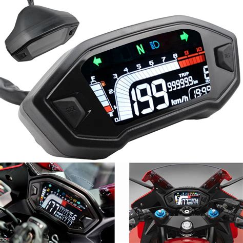 Universal For 1 2 4 Cylinder 10000 Rpm Motorcycle Lcd Display