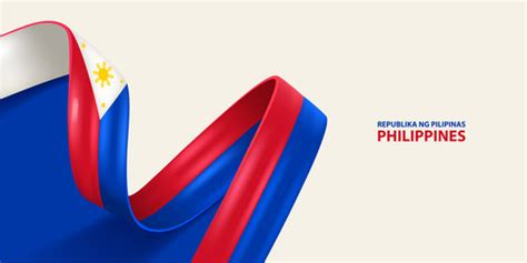 Philippine Flag Ribbon Vector Images (over 680)