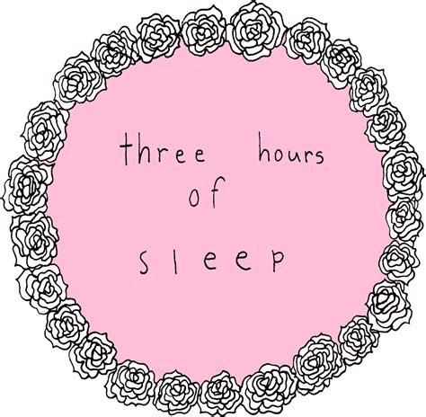 Download Three Hoursof Sleep Rose Circle Sticker