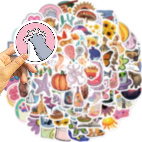 50pcs Bee Stickers – AU Sticker World