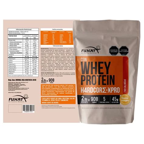 Whey Protein Hardcore X Pro 2 LB Funat
