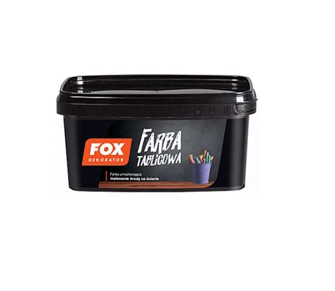 Fox Farba Tablicowa Czarna L Farby Sklep Online