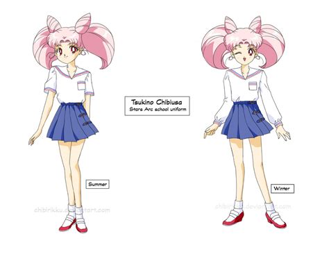 Chibiusa - Stars Arc school uniform by ChibiRikku on DeviantArt