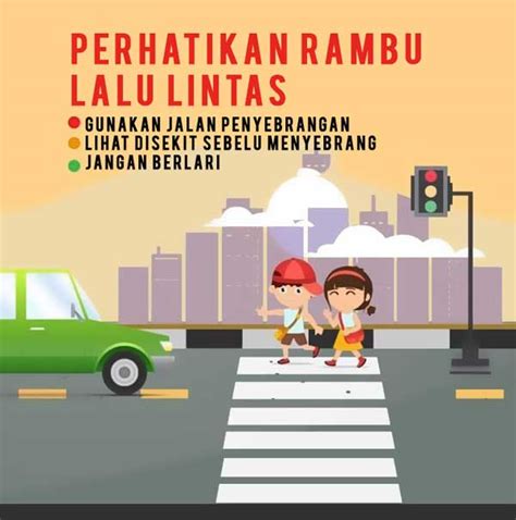 15 Gambar Poster Lalu Lintas Dan Slogannya Kuliah Desain