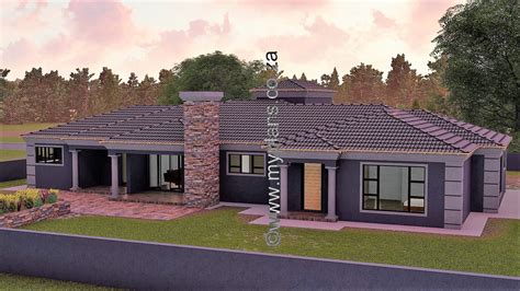 3 Bedroom House Plans South Africa Flat Roof Img Brah