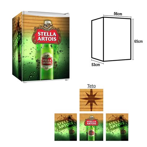 Adesivo Envelopamento De Frigobar Sl Stella Artois M Elo