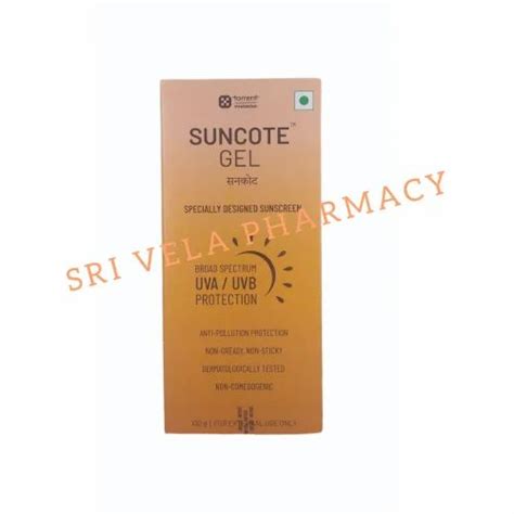 Suncote SPF 30 Sunscreen Gel At 480 In Madurai ID 2853875427488