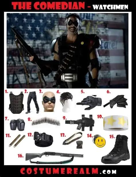 The Ultimate Guide To The Comedian Costume Watchmen