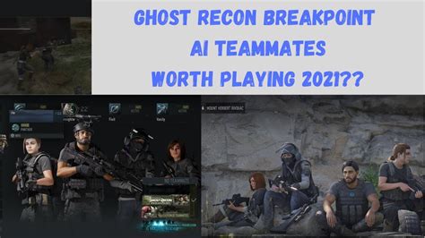 Ghost Recon Breakpoint With Ai Teammates Worth Playing 2024 Youtube