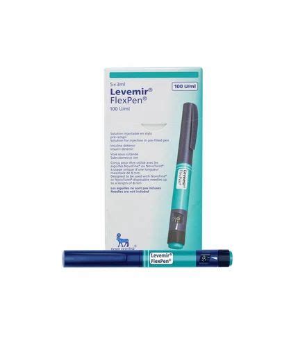 Levemir Flexpen 100 U Ml 5x3 Ml At Rs 1320 Box Levemir Antidiabetic