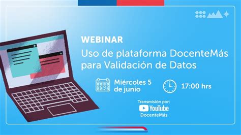 Webinar Uso De Plataforma Docentem S Para Validaci N De Datos Youtube