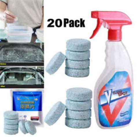 Multifunctional Effervescent Spray Cleaner V Clean Spot 20pcs Set With