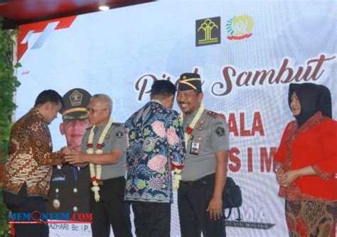 Hadiri Pisah Sambut Kalapas Kelas I Kota Malang Pj Wali Kota Tekankan