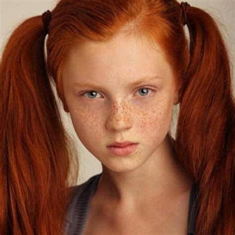 Model Модельное агентство Global Russian Models Freckles girl Red