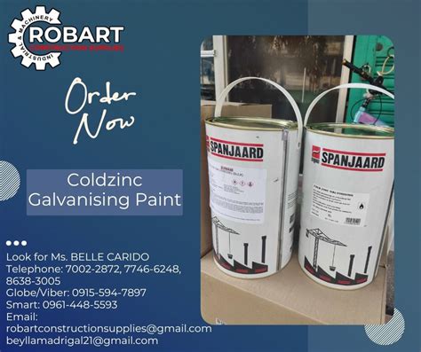 Coldzinc Galvanising Paint Commercial Industrial Construction Tools