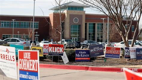 Texas Elections Tarrant County And Texas Primary Results Fort Worth