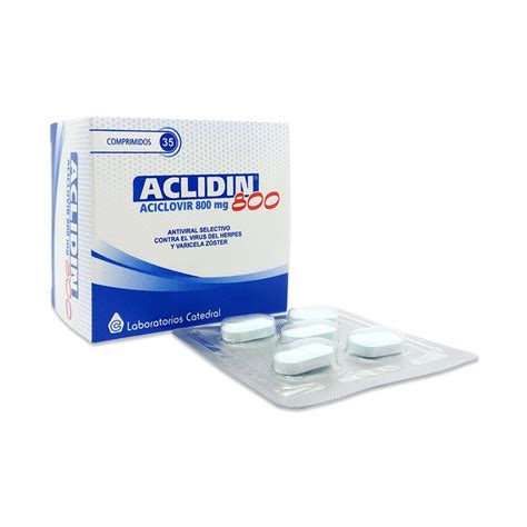 Aclidin 800 Mg Caja X 35 Comp Farmatotal