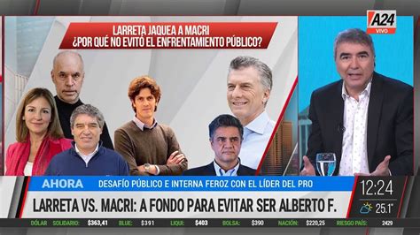 Larreta vs Macri Por qué no evitó la pelea pública YouTube