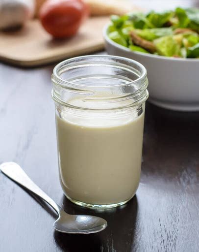 Homemade Caesar Dressing Easy And Healthy