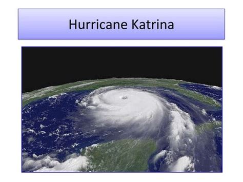 Hurricane Katrina Ppt