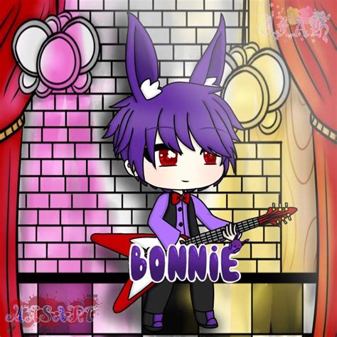 Five Nights At Freddys Bonnie Gacha Life