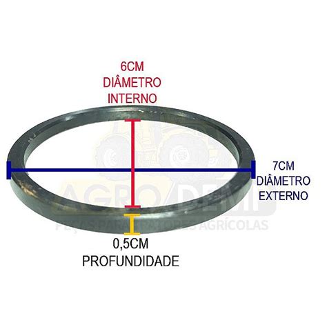 ANEL ESPAÇADOR DO EIXO DIANTEIRO TRAÇÃO DANA CM VALTRA 600 685C