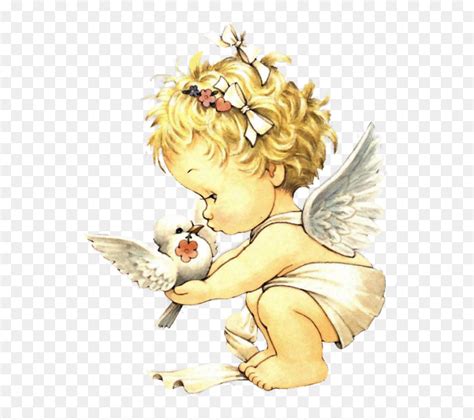 Precious Moments Baby Angel And Dove Of Peace Precious Moments Baby