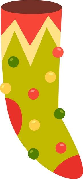 Premium Vector | Christmas stocking icon