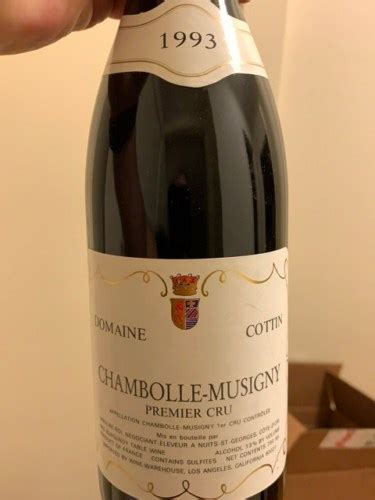 Labour Roi Domaine Cottin Chambolle Musigny Premier Cru Vivino Us