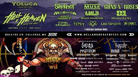 Hell Heaven Y M Xico Metal Fest Abren Noviembre Mvs Noticias