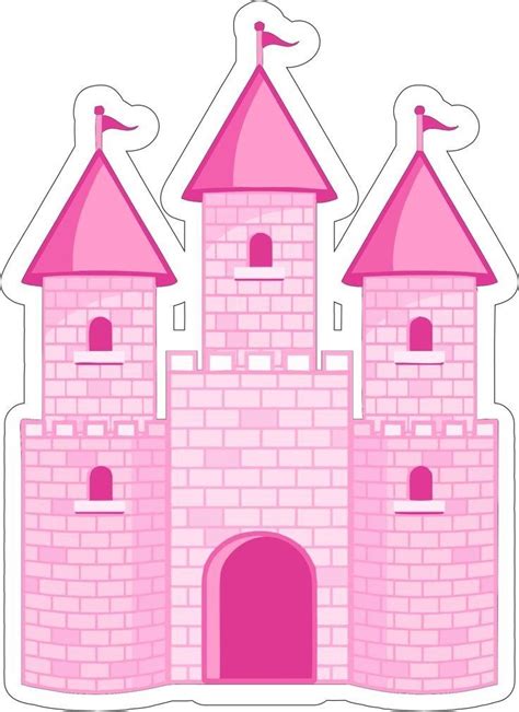 Castle Printable Cake Topper Disney Princess Cake Topper Princess