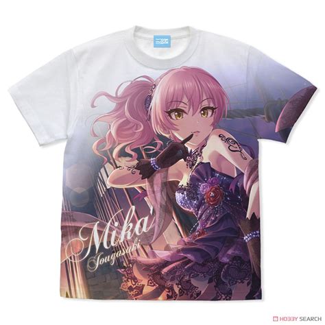 アイドルマスター シンデレラガールズ グロリアス★グロウ 城ヶ崎美嘉 フルグラフィックtシャツ White S キャラクターグッズ 画像一覧