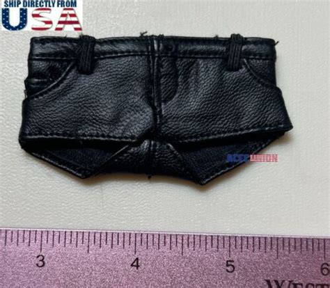 1 6 Scale Leather Shorts For 12 PHICEN Hot Toys VERYCOOL TBLeague Female Figure EBay