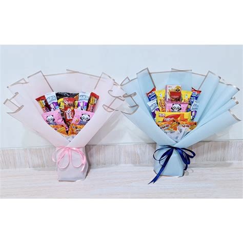 Jual Snack Bouquet Buket Wisuda Hadiah Buket Bunga Bouquet Coklat